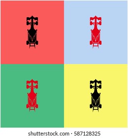 Race car vector  icon.