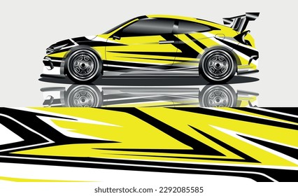 Race car wrap decal designs