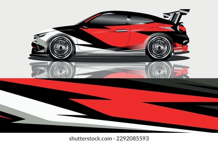 Race car wrap decal designs