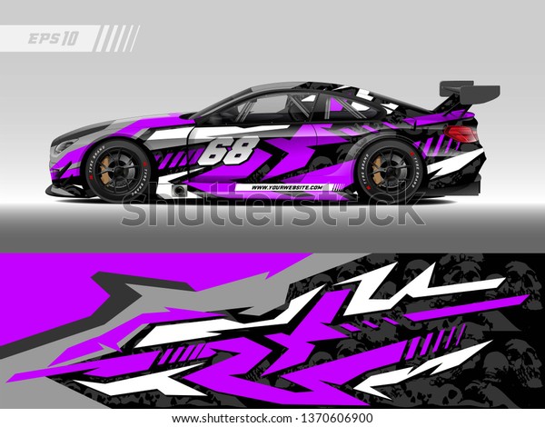 Race Car Wrap Design Vector Graphic Stock Vector Royalty Free