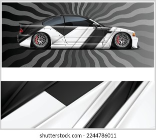 Race car wrap graphic designs