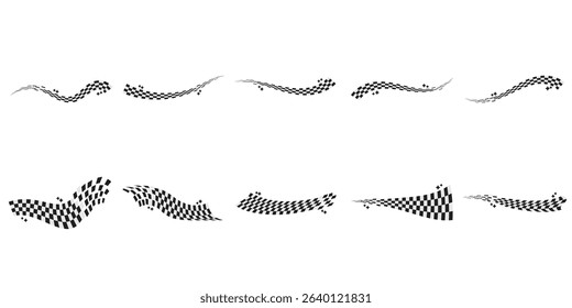 Race Checkered Flag Decoration Set