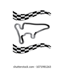 Race circuit icon