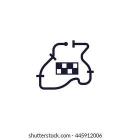 race circuit icon