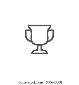 race cup icon. sign design