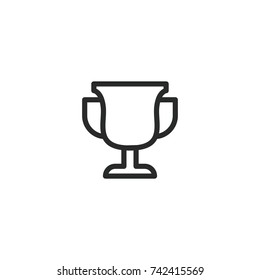 race cup icon. sign design