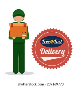 Race design over white background, vector illustration.