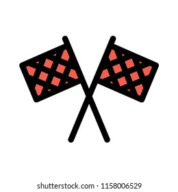  race finish flag 