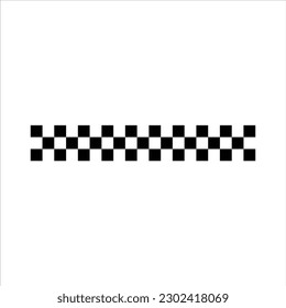 Race Finish Flag Vector Design