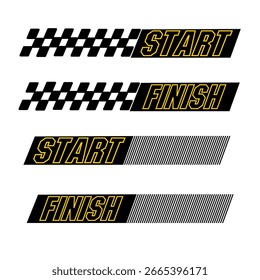 Race flag background. Checkered flag. Black and white checker. Finishing flag. 
