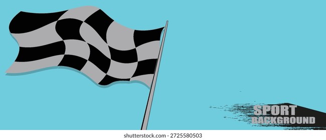 Rassenflagge, Hintergrund, Vektorgrafik