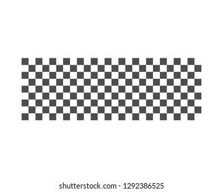 Race flag  background vector template