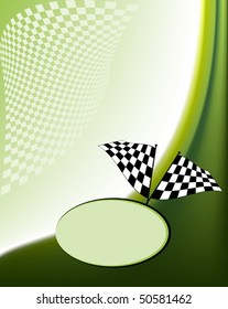 Race Flag Checkered Background