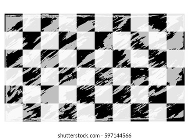 race flag, checkered flag grunge background