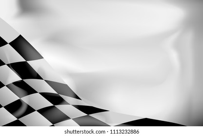 race flag checkered waving flag background