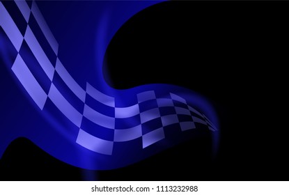 race flag checkered waving flag background