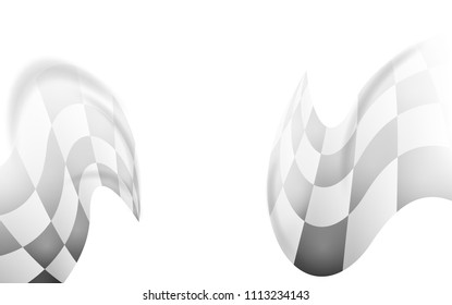 race flag checkered waving flag background