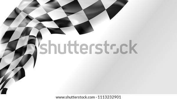 Race Flag Checkered Waving Flag Background Stock Vector (Royalty Free ... Repeating Checkered Flag Background
