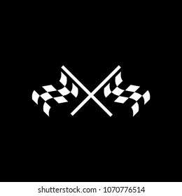 Race flag competition icon