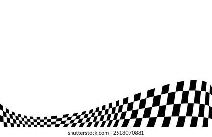 Vektorgrafik des Rassenflaggenentwurfs