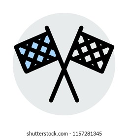  race flag goal 
