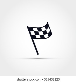 Race flag icon