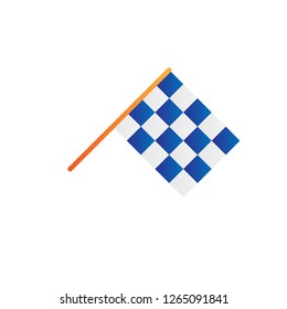 race flag icon design with modern concept and simple logo shape style design vector eps 10