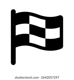 Race Flag icon . for mobile concept and web design. vector illustration