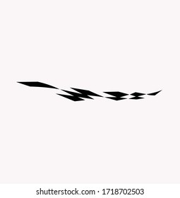 Race flag icon, simple design illustration vector
