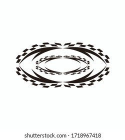 Icono de indicador de carrera, ilustración de diseño simple vectorial