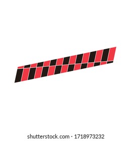 Icono de indicador de carrera, ilustración de diseño simple vectorial