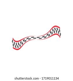 Icono de indicador de carrera, ilustración de diseño simple vectorial