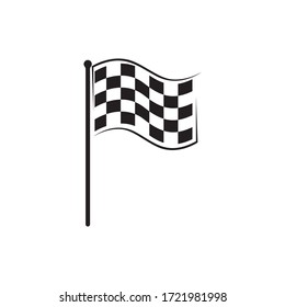 Icono de indicador de carrera, ilustración de diseño simple vectorial