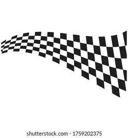 Icono de marca de carrera, plantilla de logotipo de marca de raza de diseño simple