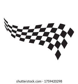 Icono de marca de carrera, vector de ilustración de diseño simple