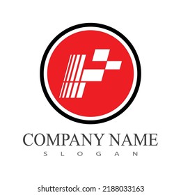 Icono de marca de carrera ilustración de diseño simple vector