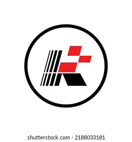 Race flag icon simple design illustration vector