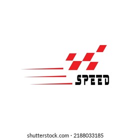 Icono de marca de carrera ilustración de diseño simple vector