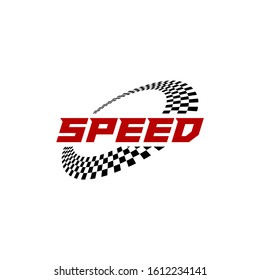 Race Flag Logo Icon Racing Logo Stock Vector (Royalty Free) 1612234138 ...