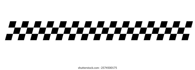 Race Flag Silhouette , Race Flag Desig Illustration Vector