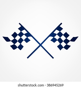 Race Flag symbol vector