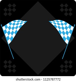 Race Flag Various Designs, Vinyl Ready Vector Illustration