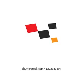 Race flag vector template