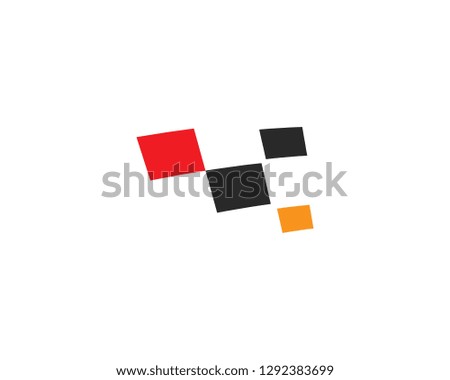 Race flag vector template