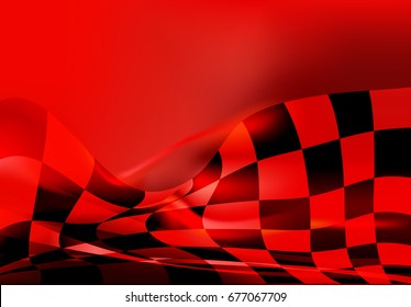 race flag wave, waveing checkered flag background layout