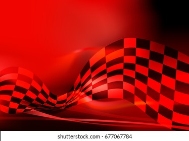 race flag wave, waveing checkered flag background layout