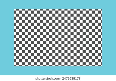 Race Frame. Page Border Checker Pattern. Checkerboard. Vintage Board. Vector Graphics background.