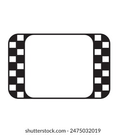 Bastidor Race. Patrón de Verificador de bordes de página. Tablero de ajedrez. Tablero Antiguas. Vector Diseño de fondo de gráficos eps 10