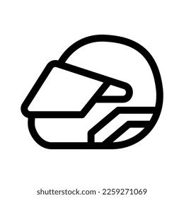 race helmet icon or logo isolated sign symbol vector illustration - high quality black style vector icons