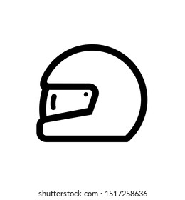 Race helmet icon, vector illustration. Flat design style. vector race helmet icon illustration isolated on white background, race helmet icon Eps10. race helmet icons graphic design vector symbols.